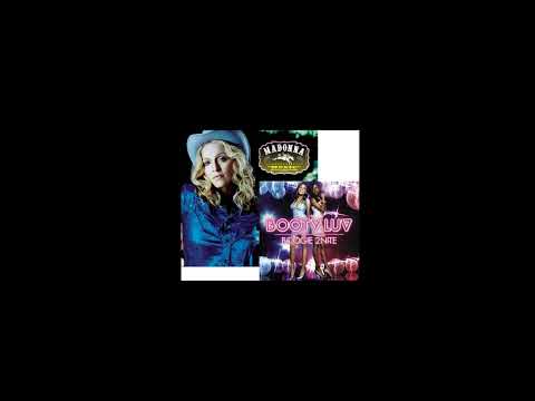 Madonna VS Booty Luv  - Music VS Some Kinda Rush (Mash up -  Some Kinda Music Rush)