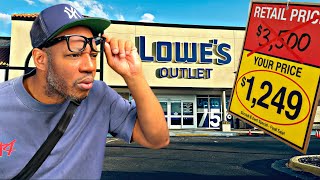 75% OFF EVERYTHING! My First Trip to a Lowe’s Outlet!