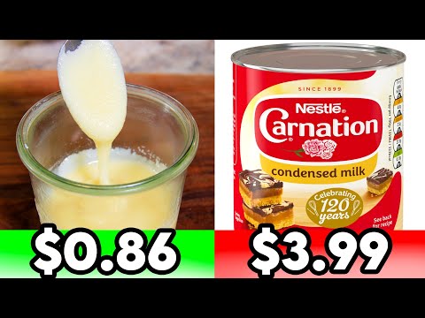 Easy Homemade Sweetened Condensed Milk (and cheaper too!)