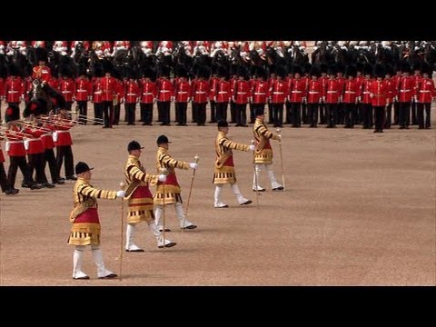 Trooping the colour 2012/ 'Les Huguenots'