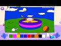 Baby TV Coloring Pages For Learning Colors Oliver The Monkey Baby TV