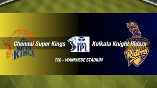 🛑IPL LIVE- CSK vs KKR🛑CHENNAI vs KOLKATA🛑CRICKET 19 GAMEPLAY🛑LIVE MATCH STREAMING🏏🏆🏏