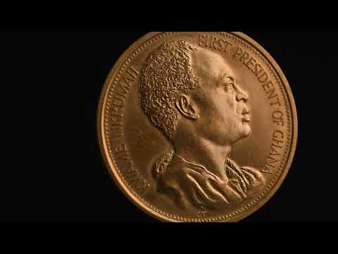 Monnaie, Ghana, 2 Pounds, 1960, SPL, Or, KM:1