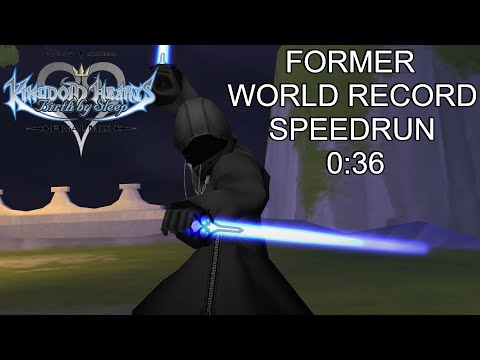 KH BBS FM [Critical Mode Ventus] Mysterious Figure Speedrun 0:36 [FORMER WORLD RECORD]