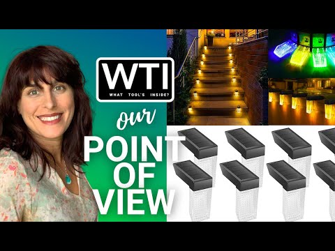 PANMO Solar Deck Lights - WTI product video review