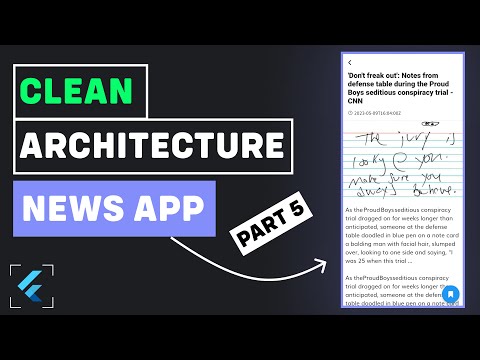 Build A News App - Use Cases | PART 5 - Flutter Clean Architecture