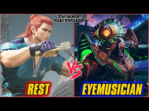 TEKKEN 8 | REST (HWOARANG) VS EYEMUSICIAN (YOSHIMITSU) | TEKKEN 8  RANKED MATCHES