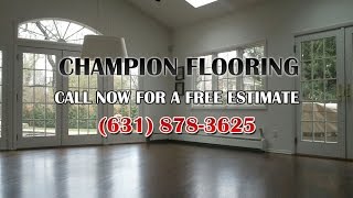 preview picture of video 'CHAMPION HARDWOOD FLOORING GREENPORT NY 11944 | Hardwood Floor Refinishing & Sanding'