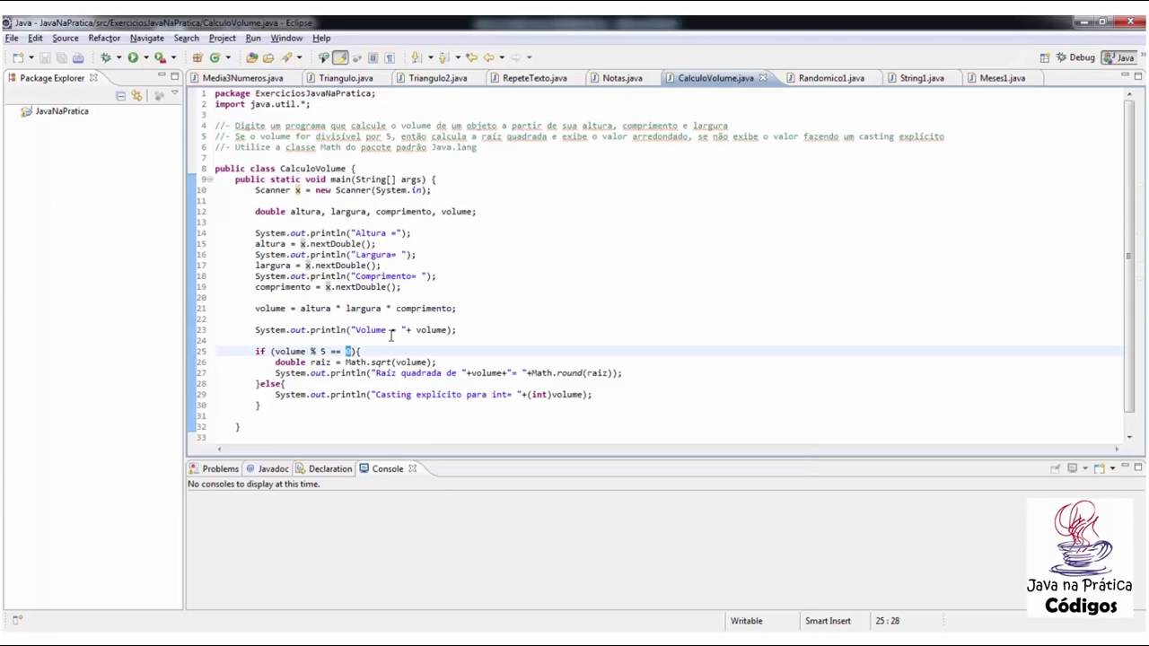 Apresentação Java na Prática - Códigos - Como criar sistemas profissionais