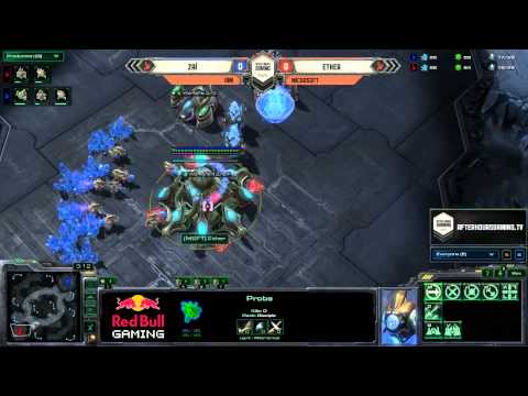 AHGL Season 3 - StarCraft 2 Semifinals IBM vs Microsoft G1