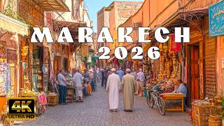 🇲🇦 Marrakech Awaits You 🐪 4K  | walking tour may 2026
