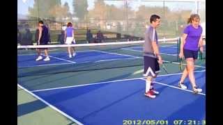 Pickleball - Kyle and Trudee Play Steve and Gigi