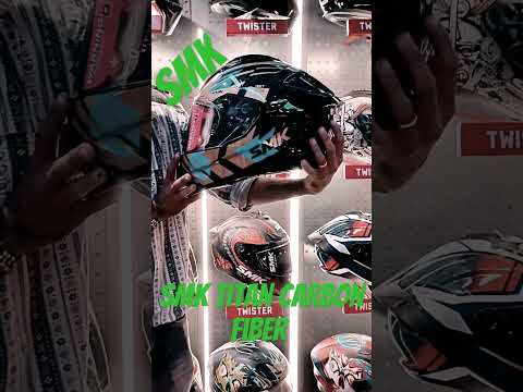 SMK TITAN CARBON Fiber T-Race #helmet #smk #trending