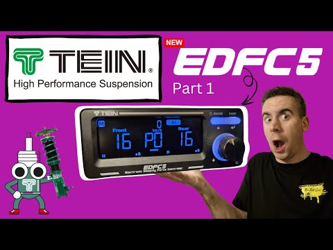 How to fit Tein EDFC 5 - Part 1 - Fitting an EDFC - Tein FlexZ coilovers - Tein EDFC