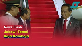 Presiden Jokowi Temui Raja Kamboja Norodom Sihamoni