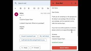 How to use Buzz Mail?