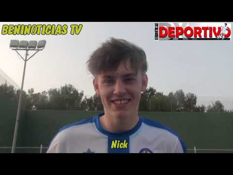 ENTREVISTAS POS PARTIDO JUVENIL A AT  BENIDORM - CASTELLON B