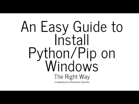 comment installer python 3