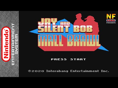 Jay and Silent Bob: Mall Brawl. NES [No Damage Walkthrough] - Famicom | Nintendo | Family Computer