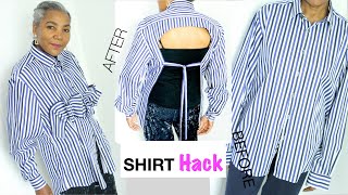 The Art Of Hacking Men's Shirts | DIY Transformation