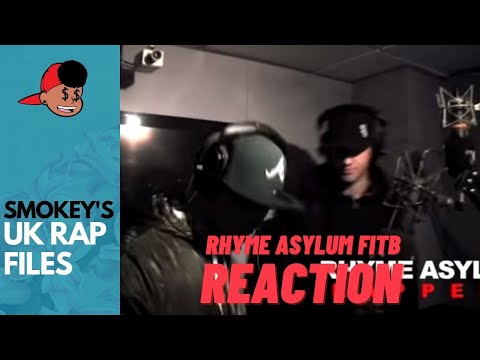 American Rapper First Time Hearing - Rhyme Asylum - Fire In The Booth (UK Rap Reaction)