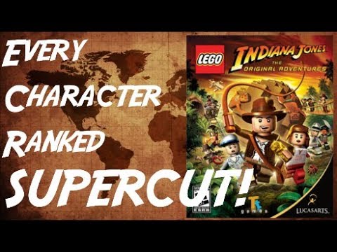 LEGO Indiana Jones The Original Adventures - Every Character Ranked SUPERCUT