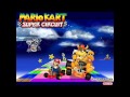 Mario Kart Super Circuit SNES Rainbow Road Music Extended HD