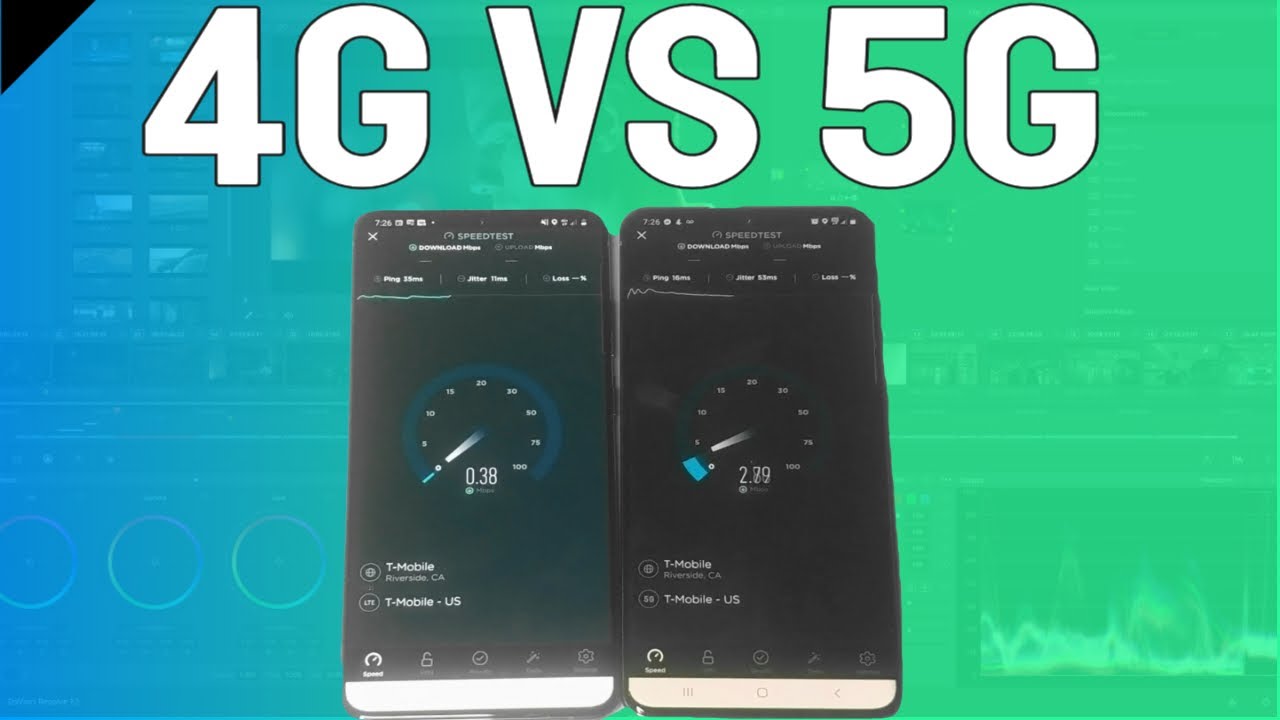 4G VS 5G SPEED TEST ON THE SAME EXACT MODEL ANDROID (S20 ULTRA) AND SAME EXACT NETWORK ( T-MOBILE)