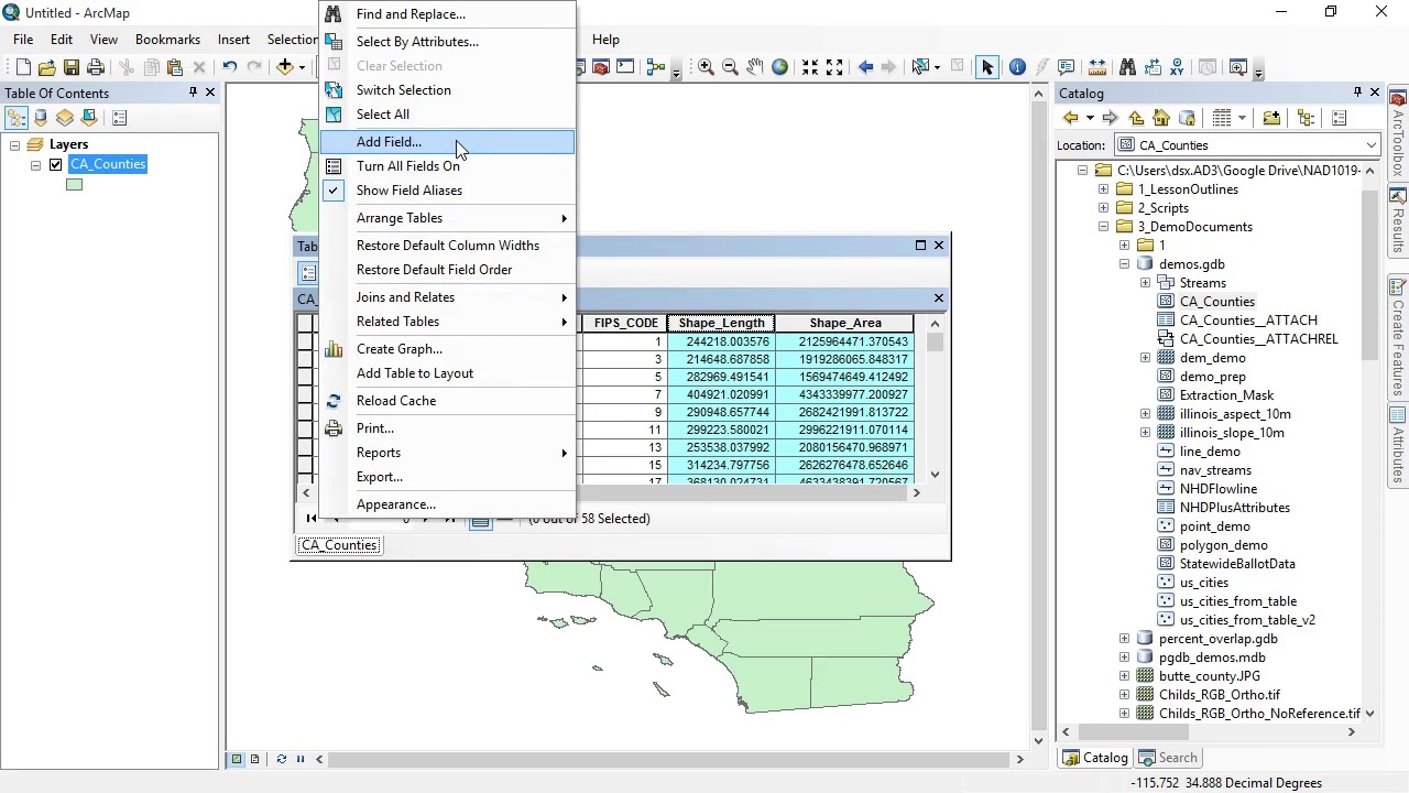 File Geodatabases - GIS Data Formats, Design and Quality