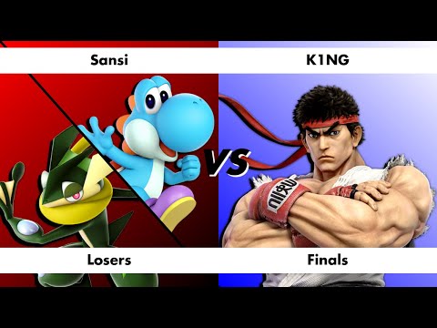 Smash @ Respawn #214 Losers Finals - Sansi (Yoshi, Greninja) vs. K1NG (Ryu)