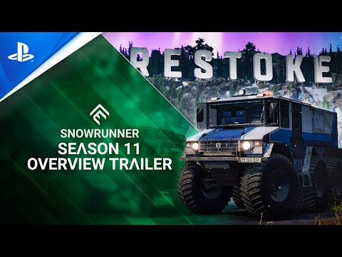 SnowRunner - Trailer des nouveautés de la saison 11 | PS4, PS5
