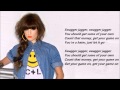 Cher Lloyd - Swagger Jagger /\ Lyrics On A Screen ...