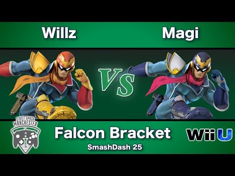 SmashDash 25 - Willz Vs. Magi - Falcon Bracket Winners Finals