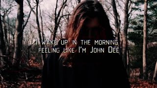 GHOSTEMANE - JOHN DEE [LYRICS]