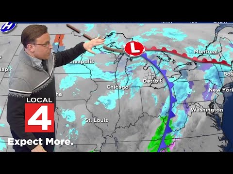 Metro Detroit weather forecast Jan. 17, 2026 -- 7:45 a.m. Update