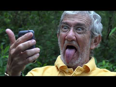 Old Man Silly Selfie