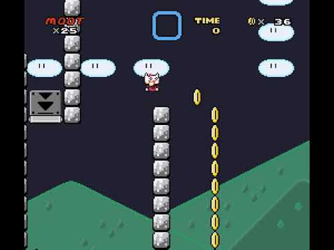 [SMW Hack - Super Mario /v/orld 2] 1-B(N):Princess Spring