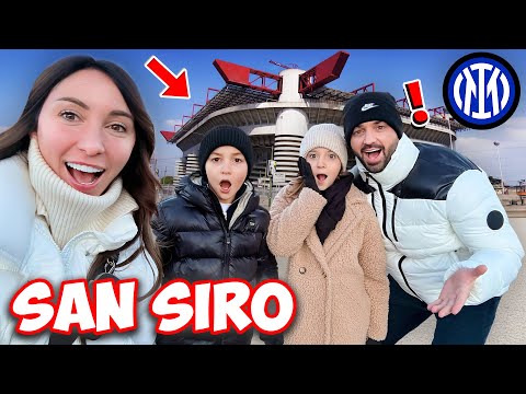 ANDIAMO PER LA PRIMA VOLTA ALLO STADIO SAN SIRO A VEDERE INTER - NAPOLI.... VLOGVI..