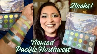 NOMAD COSMETICS PACIFIC NORTHWEST EYESHADOW PALETTE | SMITHY SONY