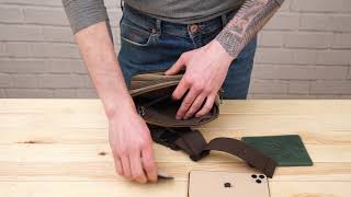 Бананка текстильная на пояс 20081