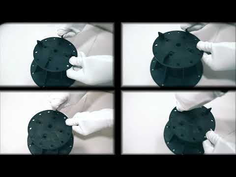 PLASTIC ADJUSTABLE RAISED FLOOR PEDESTALS ADN GREENROOF TURF TRAYS