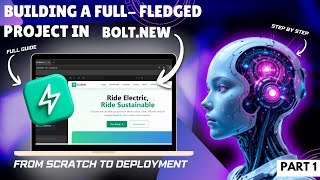Bolt: Build a Stunning Website in Minutes (No Coding Required!) Part-1