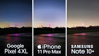 Google Pixel 4 vs Apple iPhone 11 Pro vs Samsung Note10+ Camera Test Comparison!
