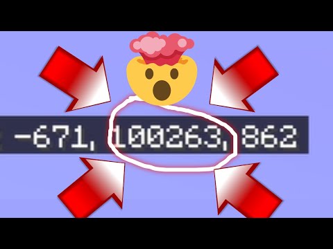 COME ARRIVARE ALLA MASSIMA ALTEZZA DI MINECRAFT