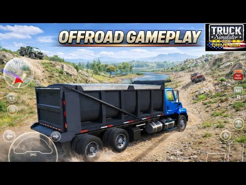 Truck Simulator Drive USA Evo Offroad Gameplay 丨 Truck simulator drive USA Gameplay 丨 New Truck Game