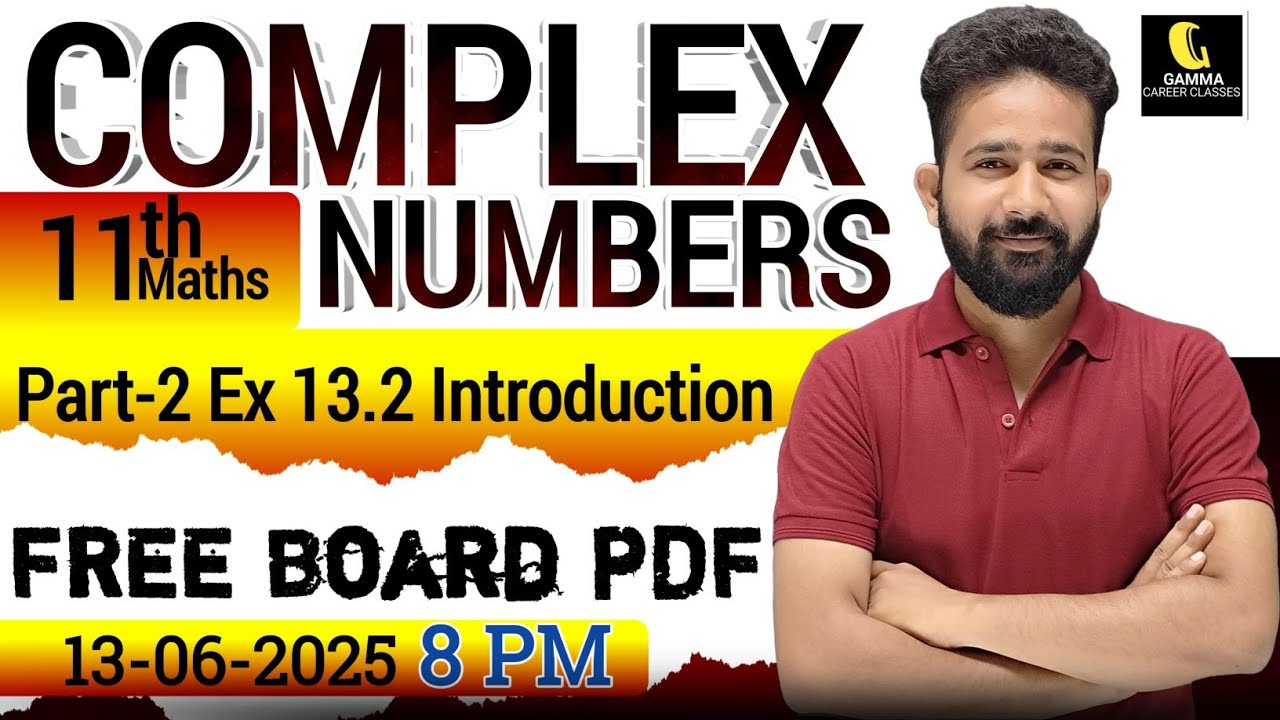 Solving Complex numbers and Quadratic Equation Problems from Exercise 13.2  Chapter 13 class 11