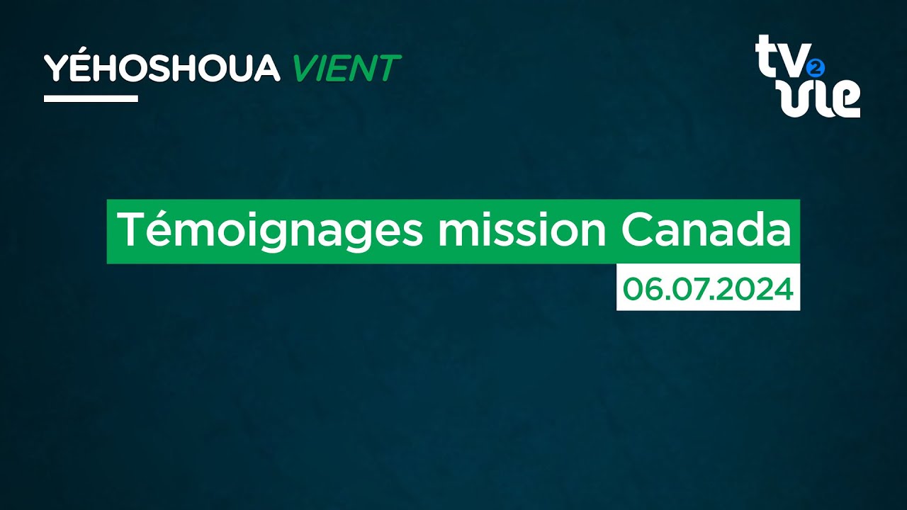 Thumbnail of video: Témoignages mission Canada