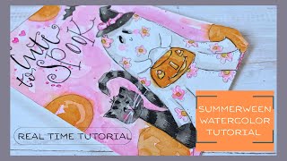 Whimsical Watercolor Summerween #halloween2025
