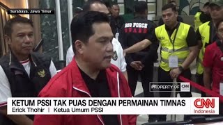 Ketum PSSI Tak Puas dengan Permainan Timnas Indonesia Vs Lebanon