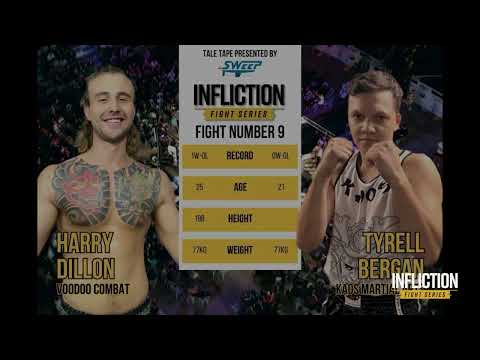 Harry Dillon vs Tyrell Bergan | Infliction Fight Series 33